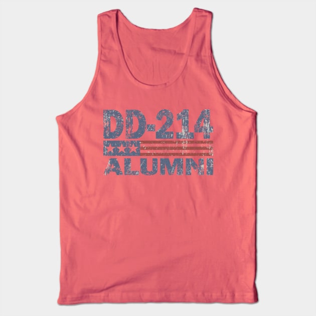 Vintage DD-214 Alumni Tank Top by Etopix